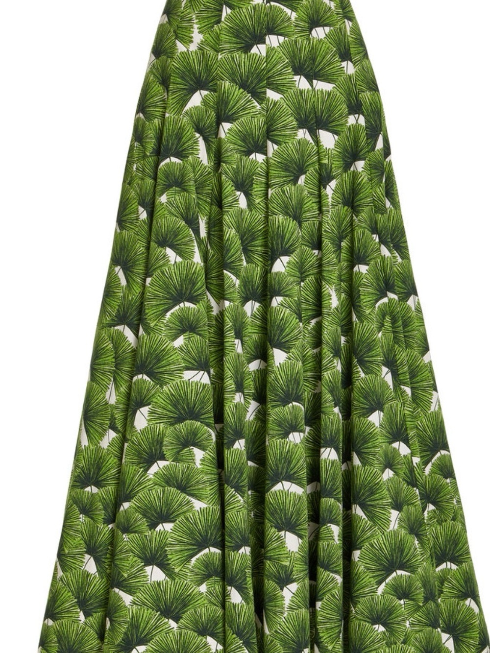 Agua by Agua Bendita Green Palm-Print Maxi Skirt Set - Picture 4 of 4